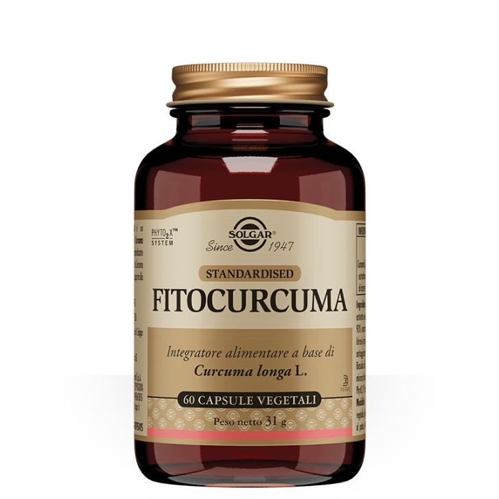 Solgar Fitocurcuma 60 capsule - Integratore Alimentare