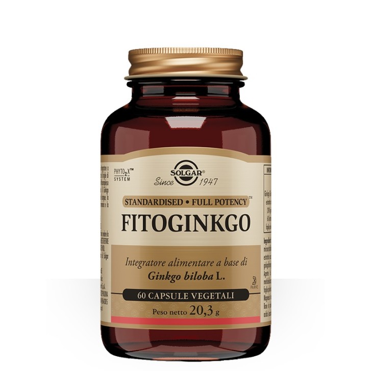 Solgar Fitoginkgo 60 capsule - Integratore Alimentare