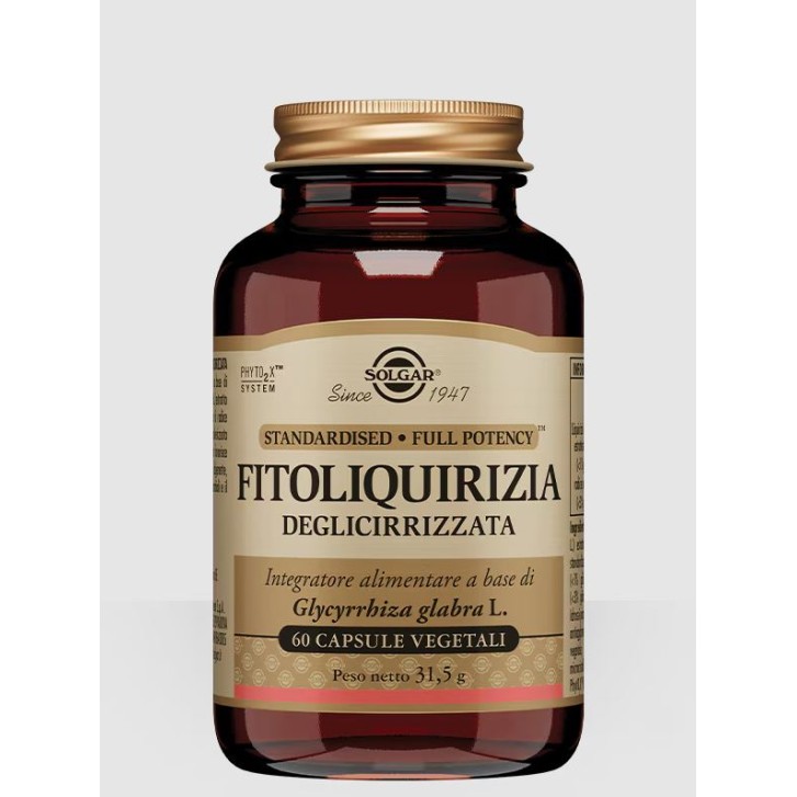 Solgar FitoLiquirizia 60 Capsule - Integratore Alimentare