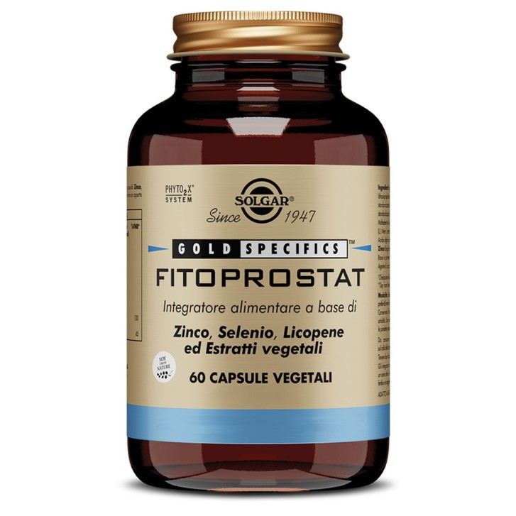 Solgar Fitoprostat 60 Capsule Vegetali - Integratore per Prostata e Vie Urinarie