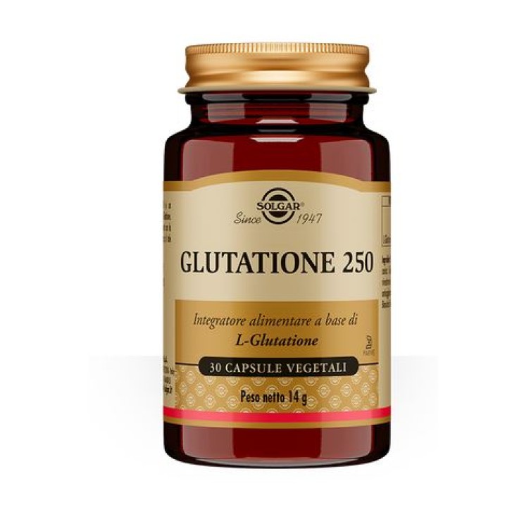 Solgar Glutatione 250 30 Capsule - Integratore Antiossidante