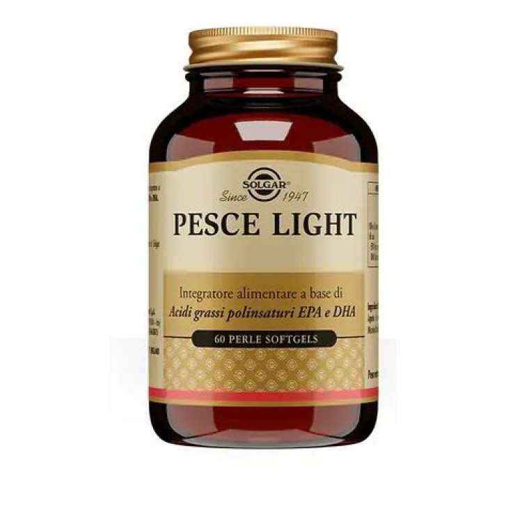 Solgar Pesce Light 60 Perle Softgels - Integratore per il benessere cardiovascolare