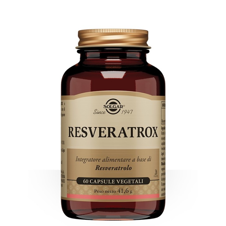 Solgar Resveratrox 60 Capsule - Integratore Alimentare