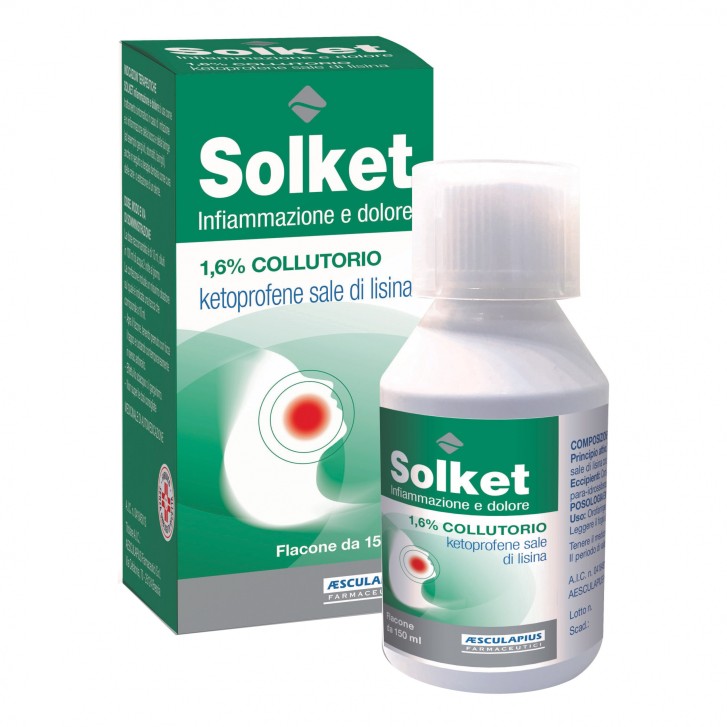 Solket Infezione & Dolore Collutorio 150 ml