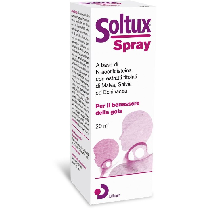 Soltux Spray 20 ml - Integratore Tosse Grassa