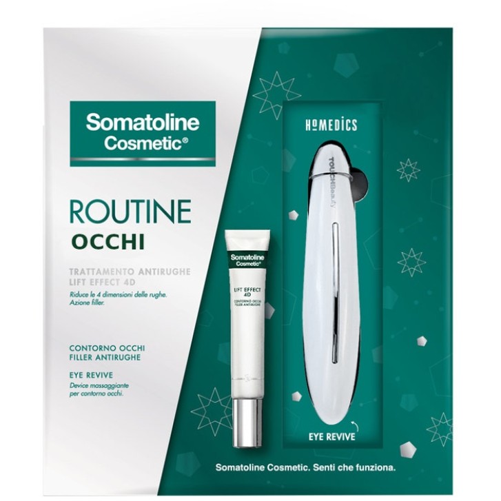 Somatoline Cosmetic Cofanetto Routine Occhi 4D Contorno Occhi + Eye Revive