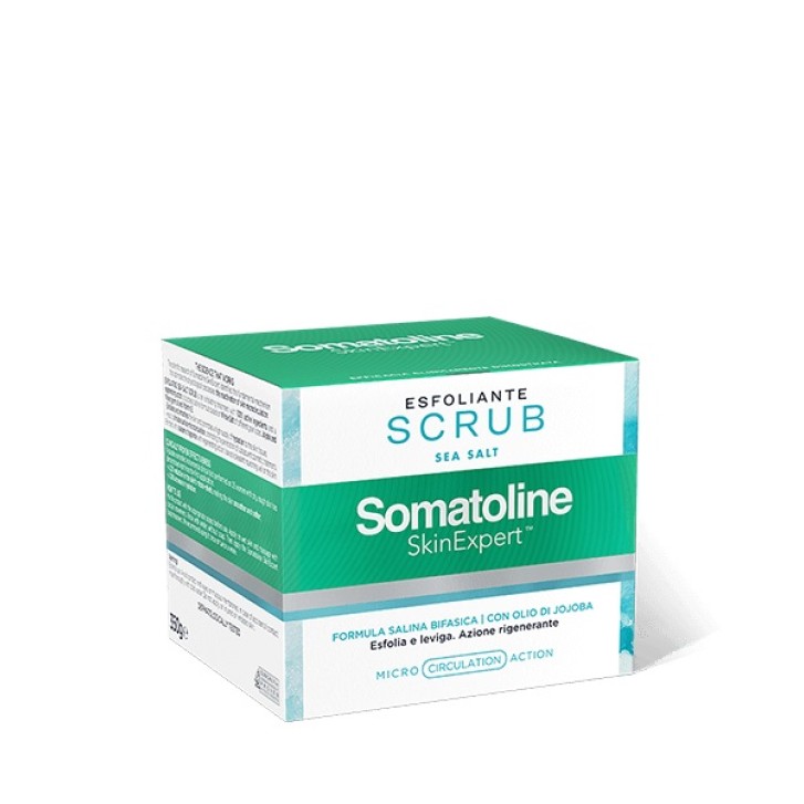 Somatoline Skin Expert Scrub Esfoliante Rigenerante Corpo Sea Salt 350 grammi
