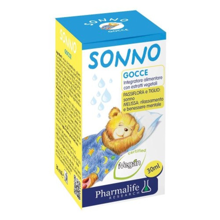 Sonno Gocce 30 ml - Integratore Sonno Bambini