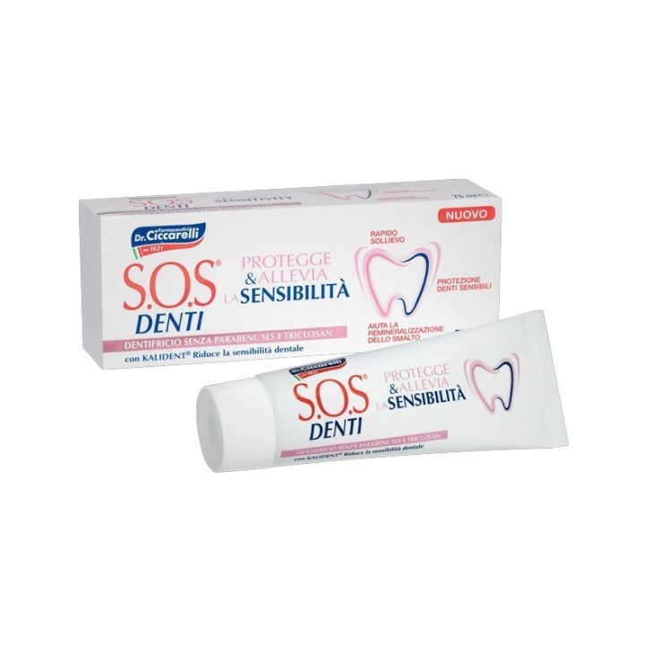 SOS Denti Dentifricio Denti Sensibili 75 ml