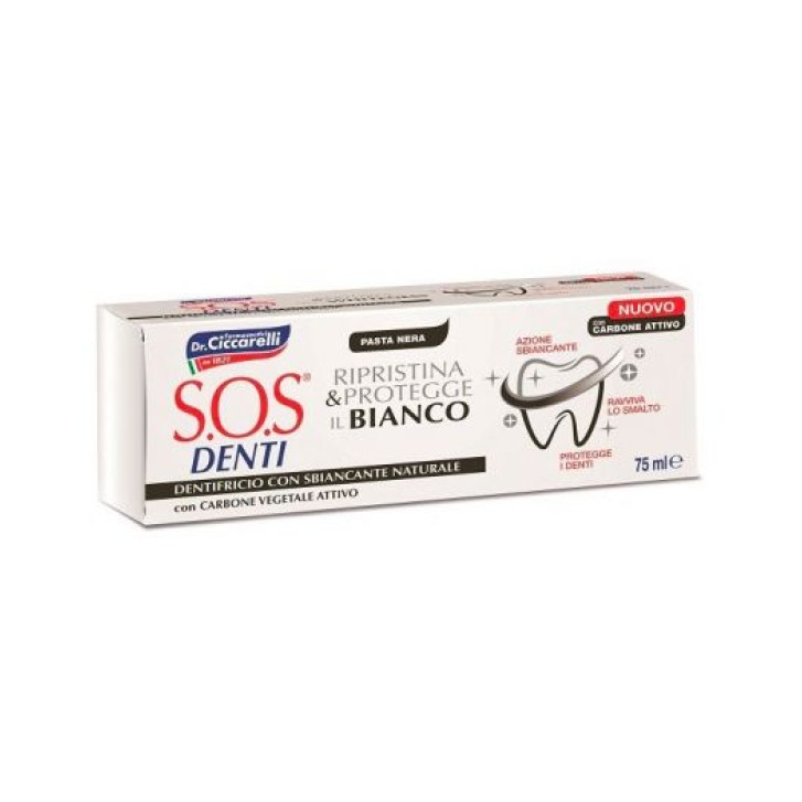 SOS Denti Whitening Dentifricio Sbiancante 75 ml