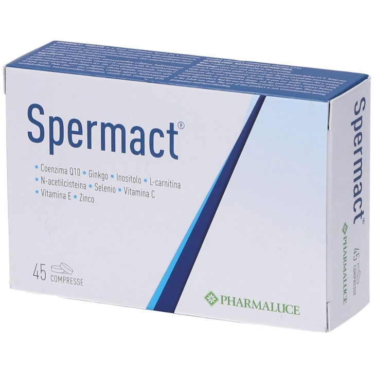 Spermact 45 Compresse - Integratore per fertilit&agrave; maschile e protezione antiossidante
