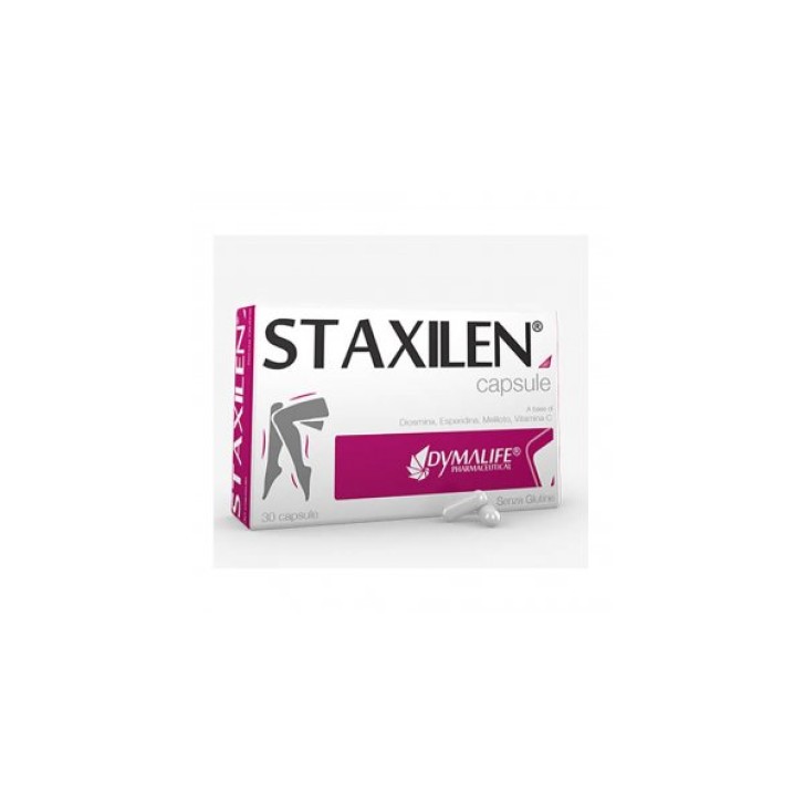 Staxilen 30 Capsule - Integratore Drenaggio Liquidi e Microcircolo