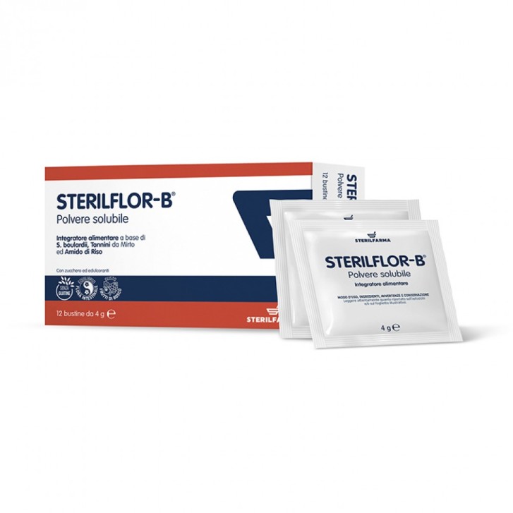 Sterilflor-B 12 Bustine - Integratore Benessere Intestinale
