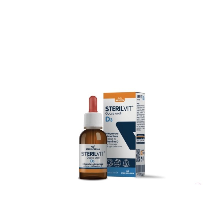 Sterilvit D3 Gocce 5 ml - Integratore di Vitamina D