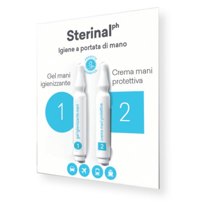 Sterinal pH Kit Trattamento Mani 2 ml + 2 ml