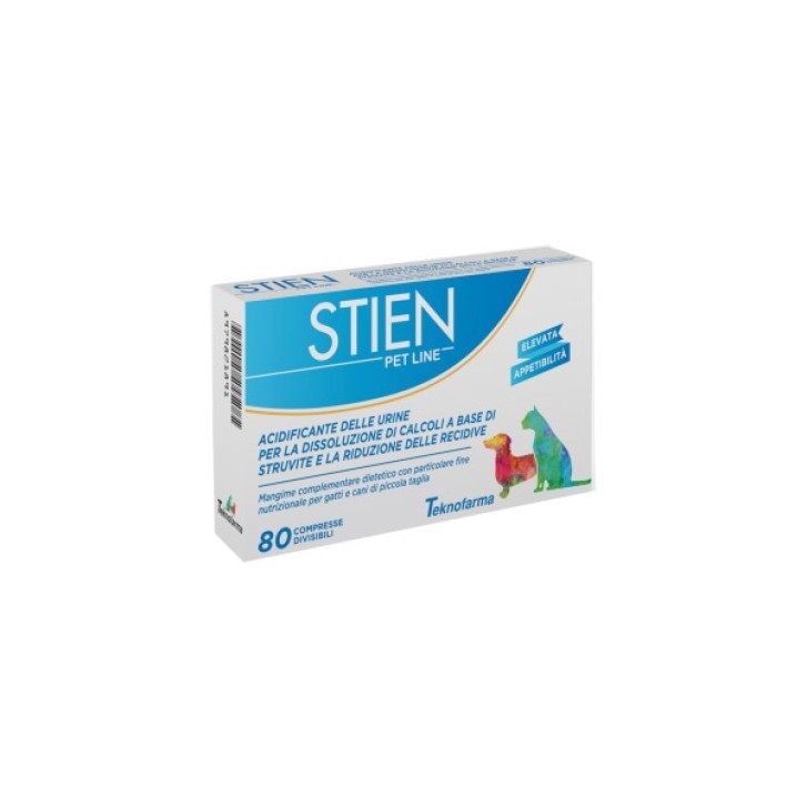 Stien Pet Line Cani e Gatti 80 compresse - Mangime contro i Calcoli Stien Pet Line Cani e Gatti 80 compresse - Mangime contro i Calcoli