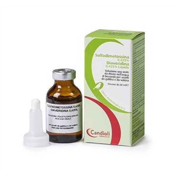 Sulfadimetossina/Diaveridina  20 ml - Integratore per Uccelli