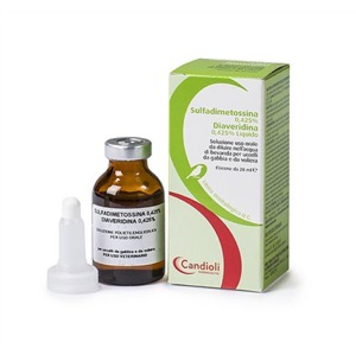 Sulfadimetossina/Diaveridina 20 ml - Medicinale Veterinario