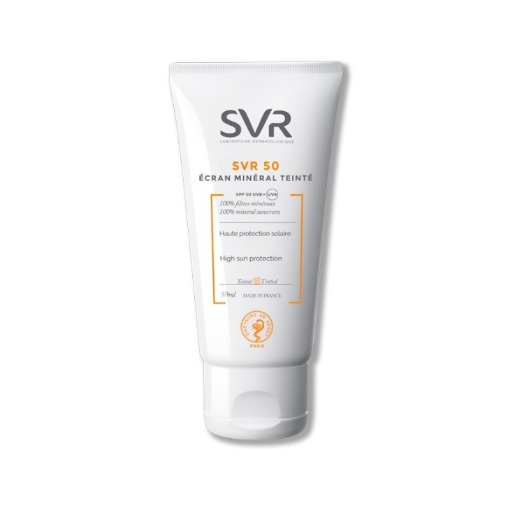 SVR Sun Secure Schermo Minerale Colorato SPF 50+ Pelle Normale Mista 50 ml