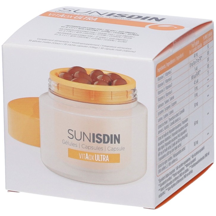 Sunisdin VitAoxUltra 30 capsule - Integratore Abbronzatura