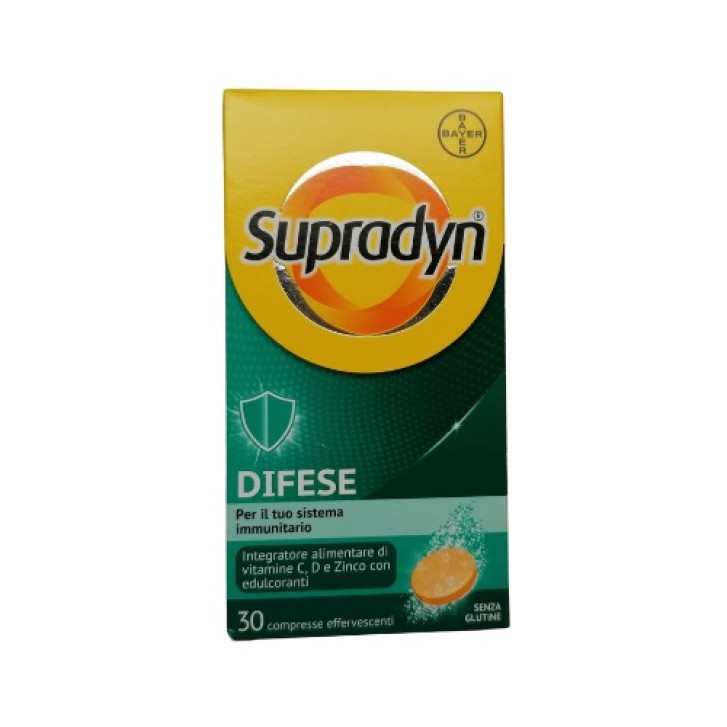 Supradyn Difese 30 compresse effervescenti - Integratore Difese Immunitarie