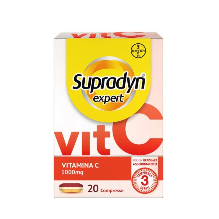 Supradyn Expert Vitamina C 20 Compresse - Integratore per Difese Immunitarie