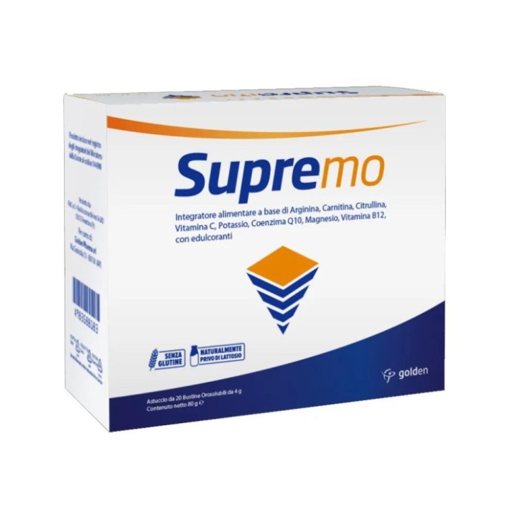 Supremo 20 Bustine - Integratore Energia e Stanchezza
