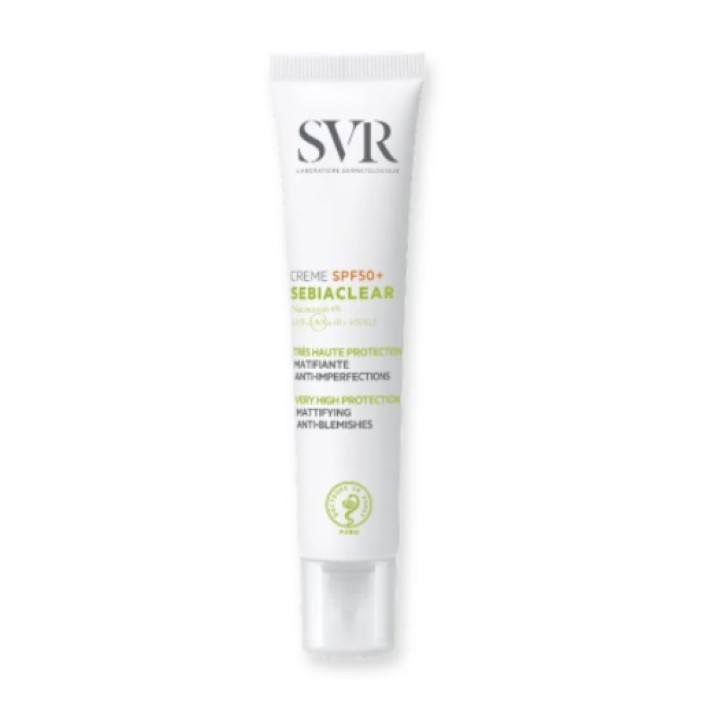 Svr Sebiaclear Crema Viso Antimperfezioni SPF 50+ 40 ml