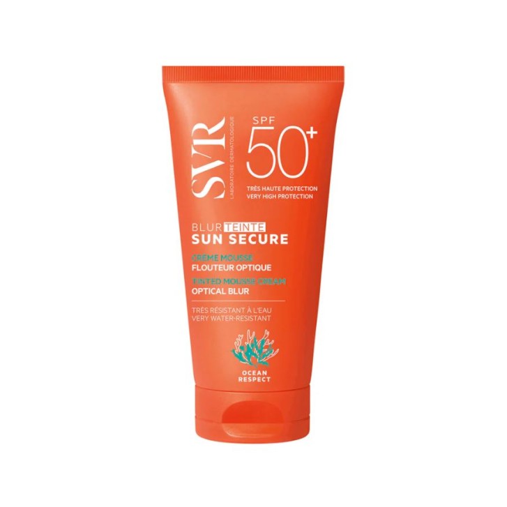 Svr Sun Secure Solare Crema Mousse Colorata Blur Teinte SPF50+ 50 ml