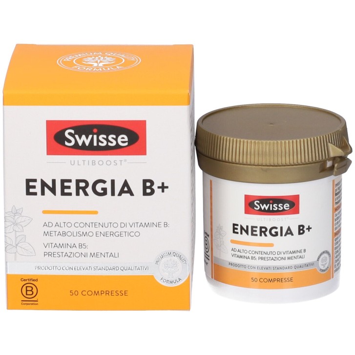 Swisse Energia B+ 50 Compresse - Integratore per energia e stanchezza