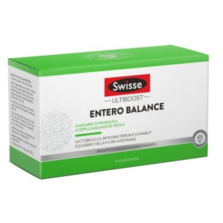 Swisse Entero Balance Liquido 10 Flaconcini - Integratore Probiotici