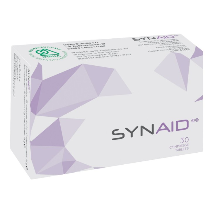Synaid 30 Compresse - Integratore per Memoria e Funzioni Cognitive