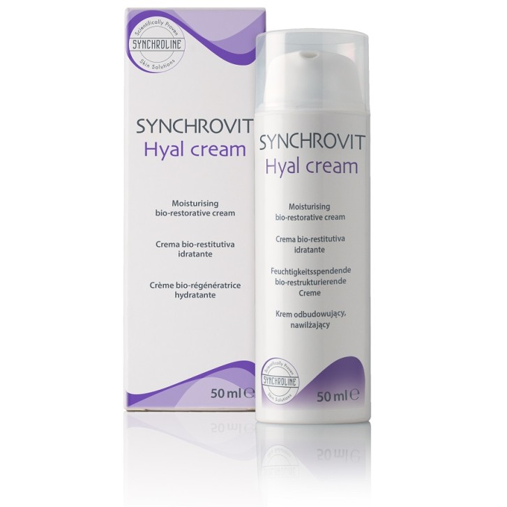 Synchrovit Hyal Cream 50 ml - Crema Viso Rimpolpante e Idratante