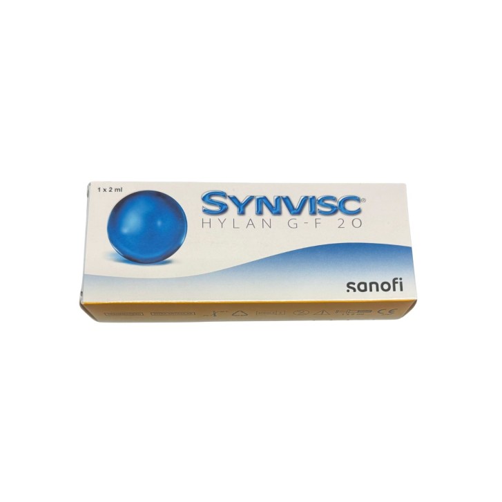 Synvisc Hylan G-F 20 Siringa Intra-Articolare Preriempita Acido Ialuronico 2 ml