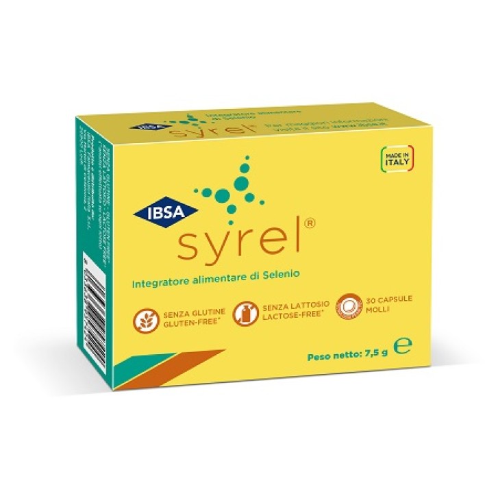Syrel 30 capsule molli - Integratore Alimentare Selenio