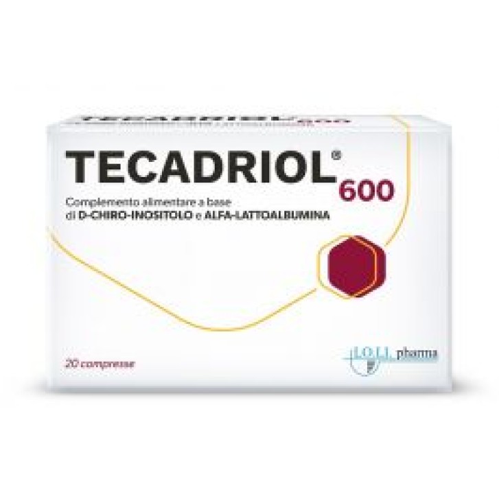 Tecadriol 600 20 Compresse - Integratore Alimentare