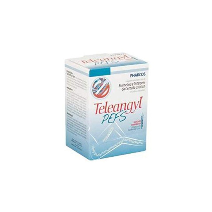 Pharcos Teleangyl PEFS 30 Bustine - Integratore Anticellulite