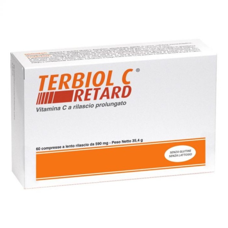 Terbiol C Retard 60 Compresse - Integratore Vitamina C