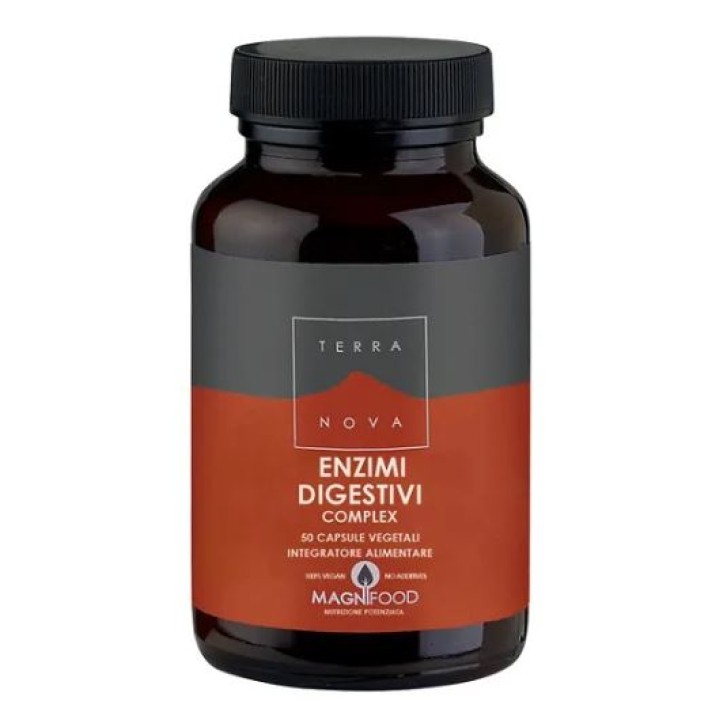 Terranova Enzimi Digestivi Complex 50 capsule - Integratore Alimentare