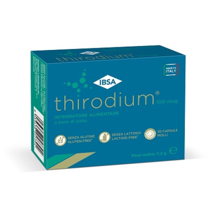 Thirodium 1000mcg 30 capsule - Integratore Iodio