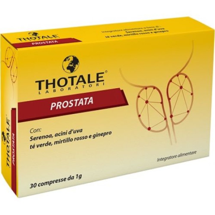 Thotale Prostata 30 compresse - Integratore Benessere Prostata e Vie Urinarie