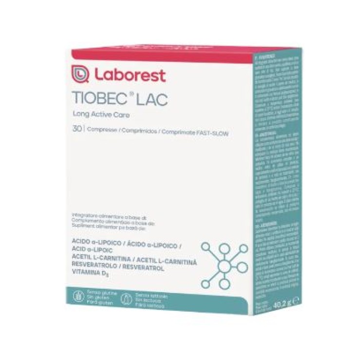 Tiobec Lac 30 compresse Fast-Slow
