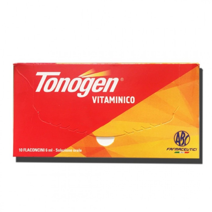 Tonogen Vitaminico 10 Flaconcini