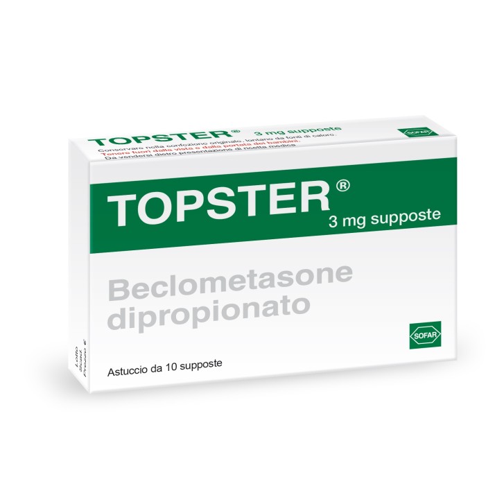 Topster 3 mg 10 Supposte