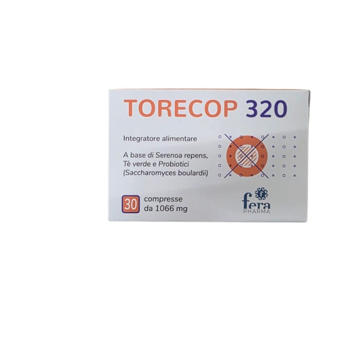 Torecop 320 30 Compresse - Integratore Benessere Prostata