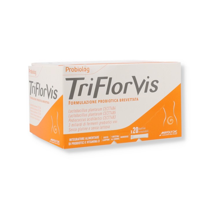 Triflorvis 20 Bustine - Integratore Probiotici e Vitamina D