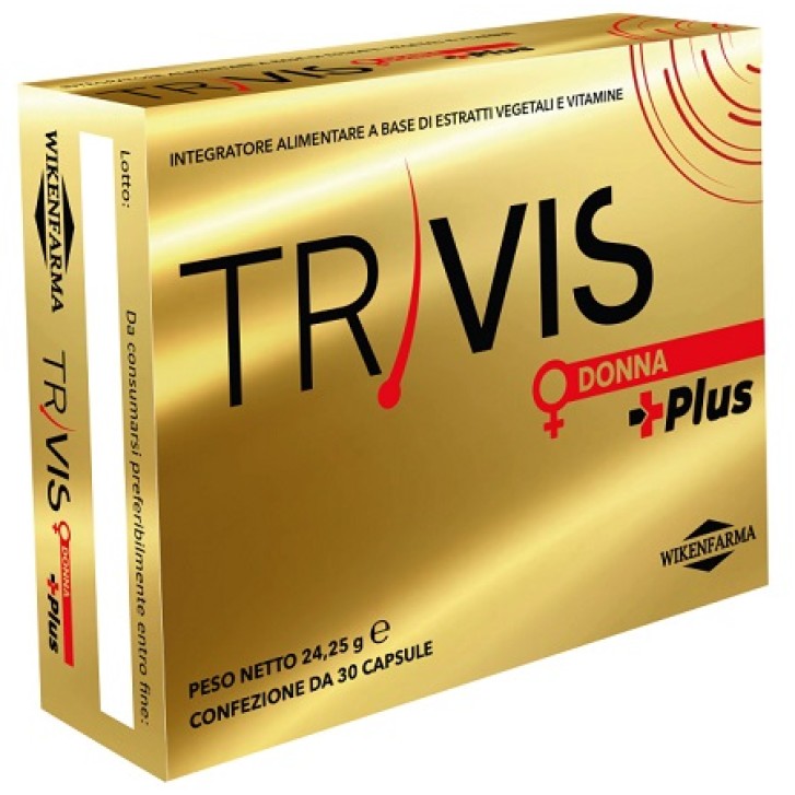 Trivis Donna Plus 30 capsule - Integratore Alopecia Femminile