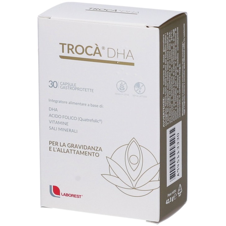 Troca' DHA 30 capsule - Integratore Gravidanza e Allattamento