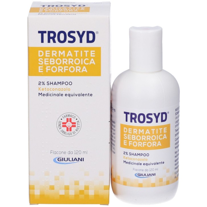 Trosyd Shampoo Dermatite Seborroica Forfora 120 ml
