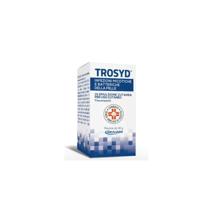 Trosyd 1% Emulsione Cutanea 30 g - Antimicotico per Micosi Cutanee